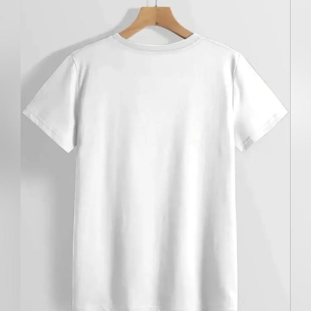 Stray Cats White T-Shirt with Red Print - Picture 2 of 2
